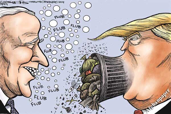 ترامپ در کاریکاتورهای روز