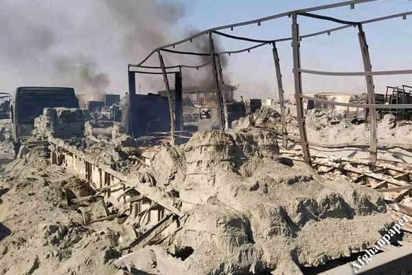 اسلام قلعه پس از آتش سوزی