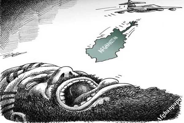 کاریکاتور افغانستان-طالبان آمریکا