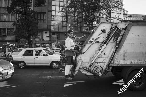 کارگران نظافت شهری