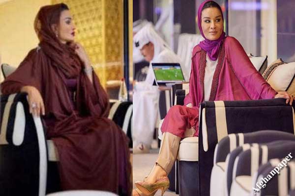 جام جهانی قطر با این زن