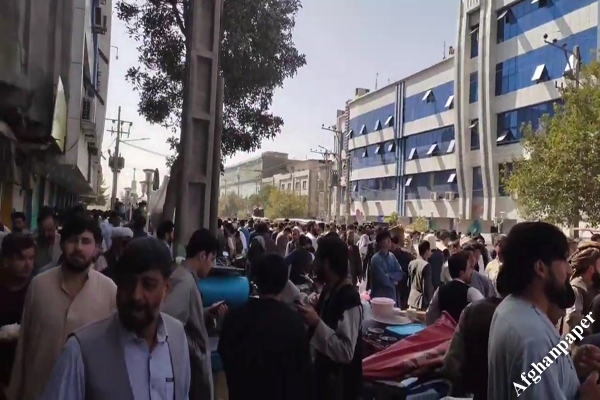 وحشت زلزله در شهر هرات