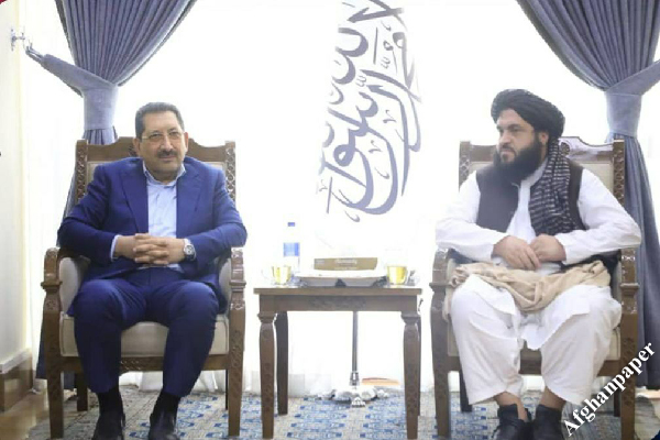 وزیر صنعت و معدن ایران در کابل