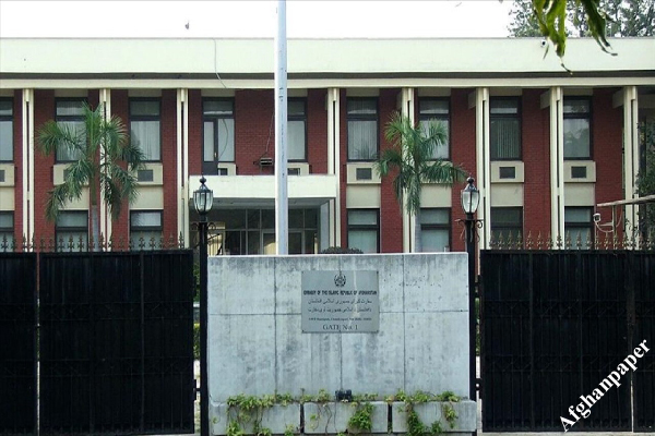 سفارت افغانستان در هند در اختیار طالبان