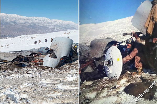 سقوط پهپاد آمریکایی