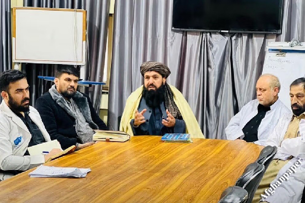 رییس صحت عامه طالبان