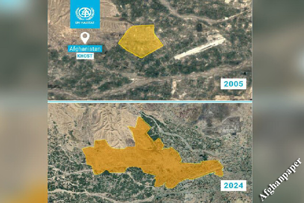 شهر خوست در ۱۹ سال اخیر