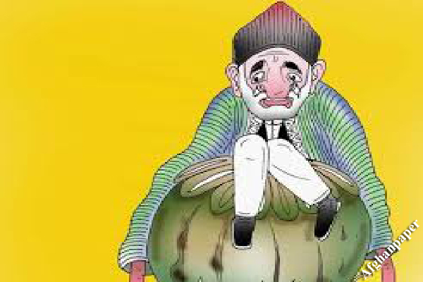 کاریکاتور با کرزی و غنی و عبدالله