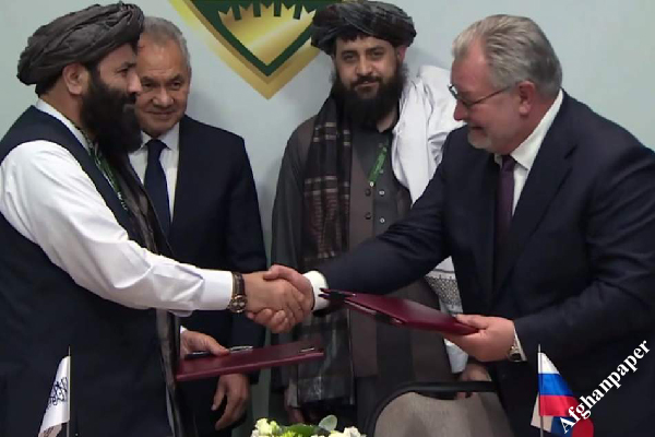 روابط طالبان با روسیه
